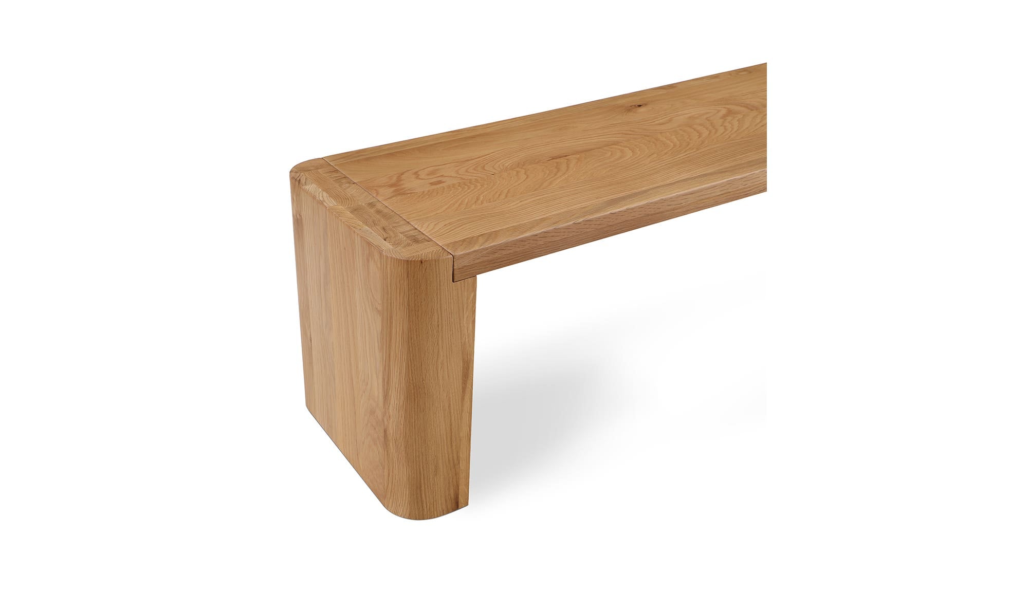 Post Large Dining Bench Natural by Moe's Home Collection - view 10