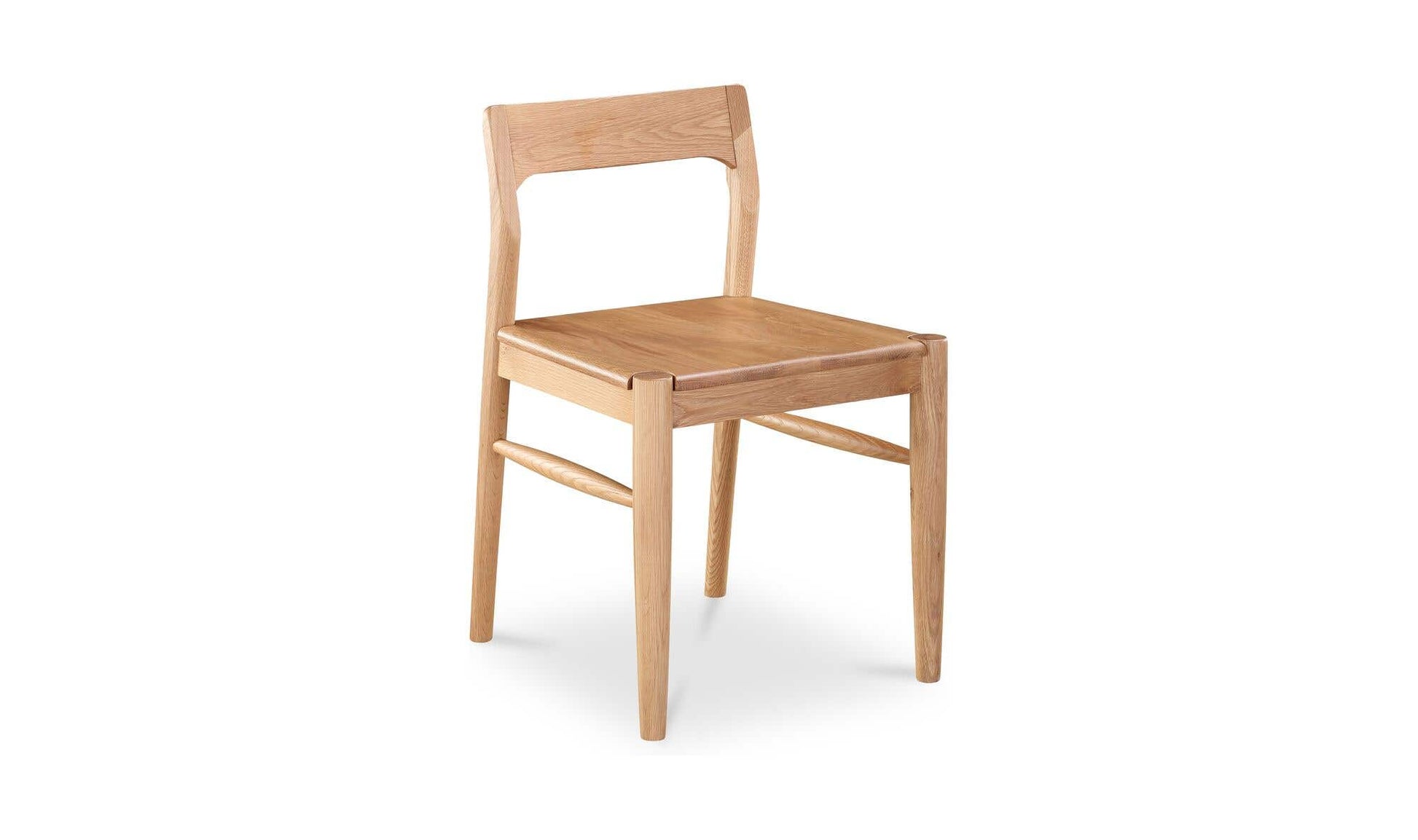 Owing Dining Chair Natural Oak - Set Of Two by Moe's Home Collection - view 17