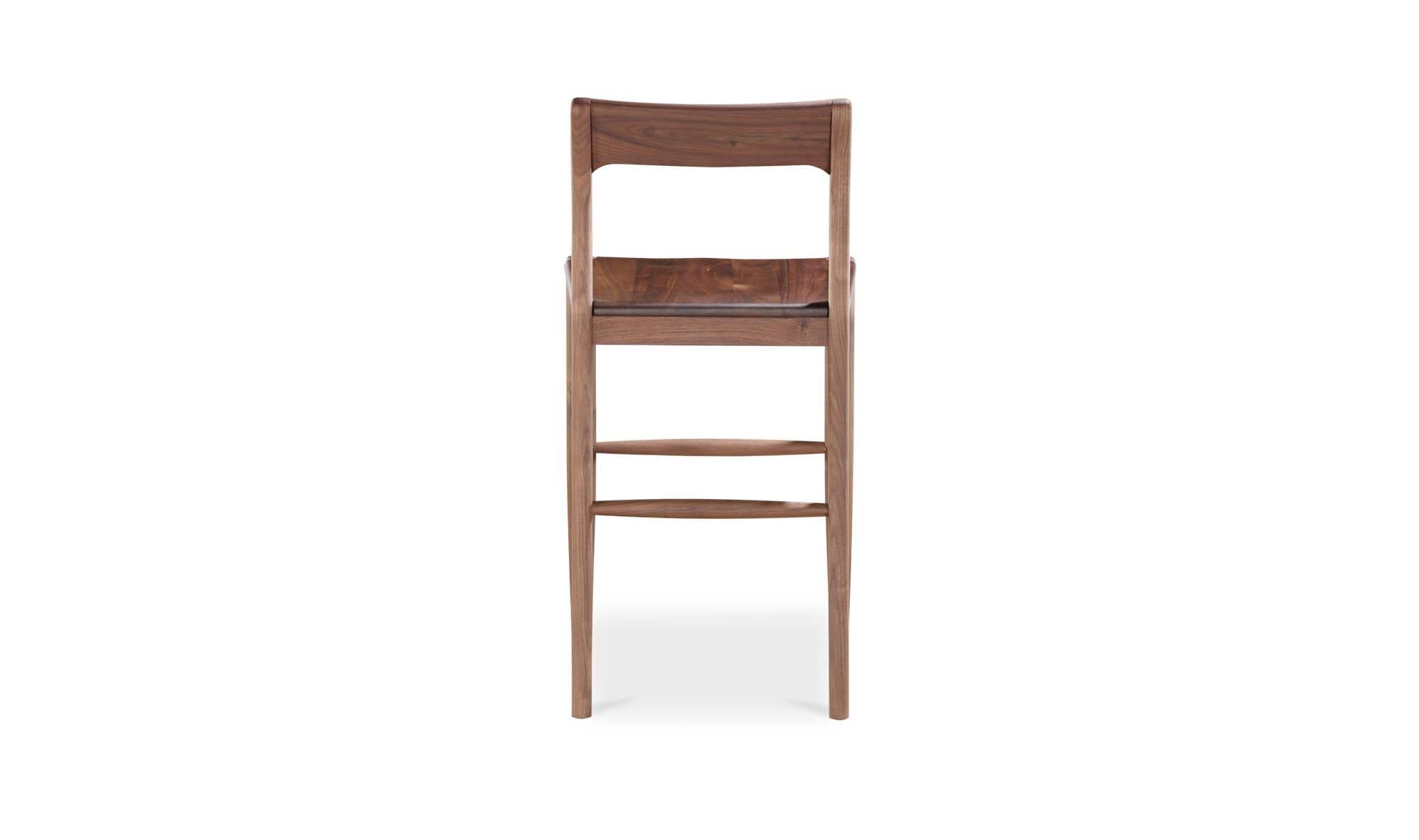 Owing Counter Stool Walnut Brown by Moe's Home Collection - view 15