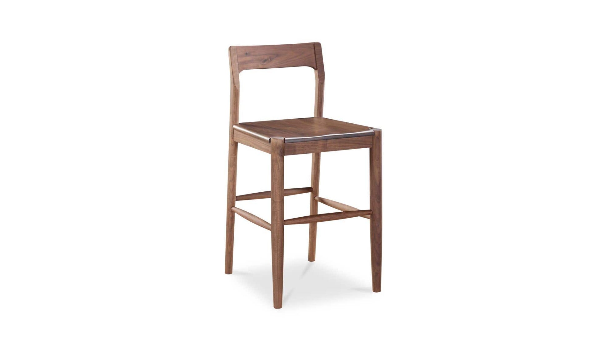 Owing Counter Stool Walnut Brown by Moe's Home Collection - view 13