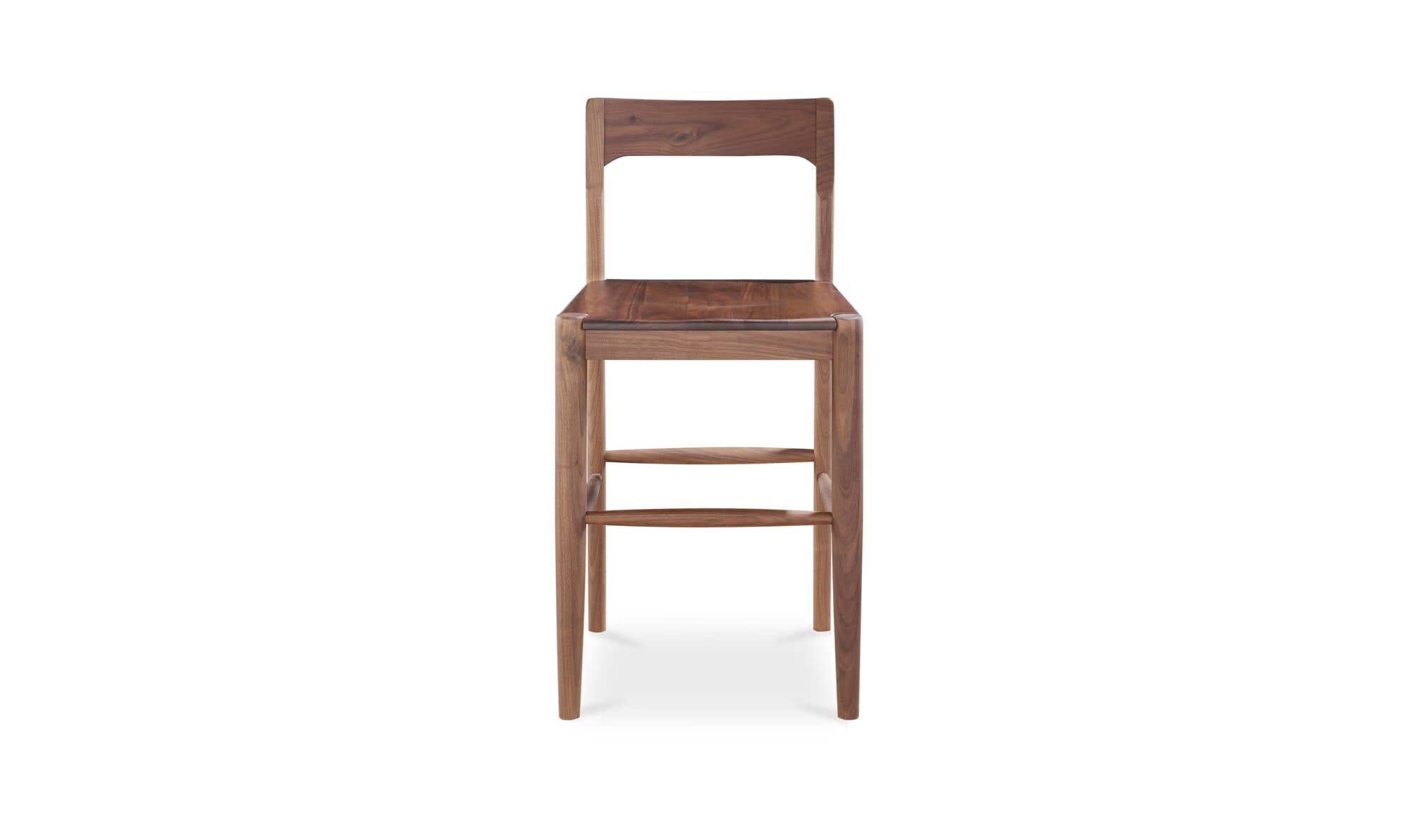 Owing Counter Stool Walnut Brown by Moe's Home Collection - view 10