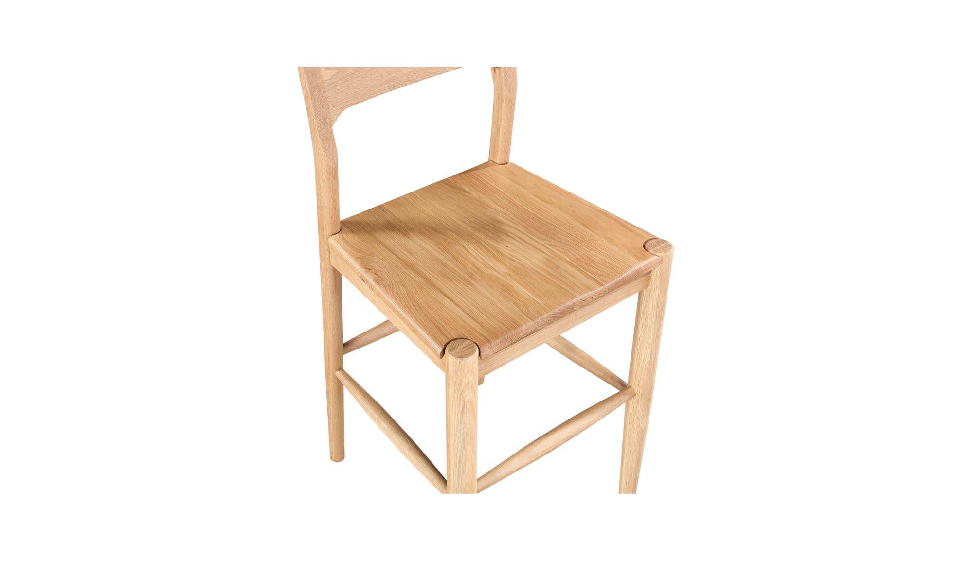 Owing Counter Stool Natural Oak by Moe's Home Collection - view 16