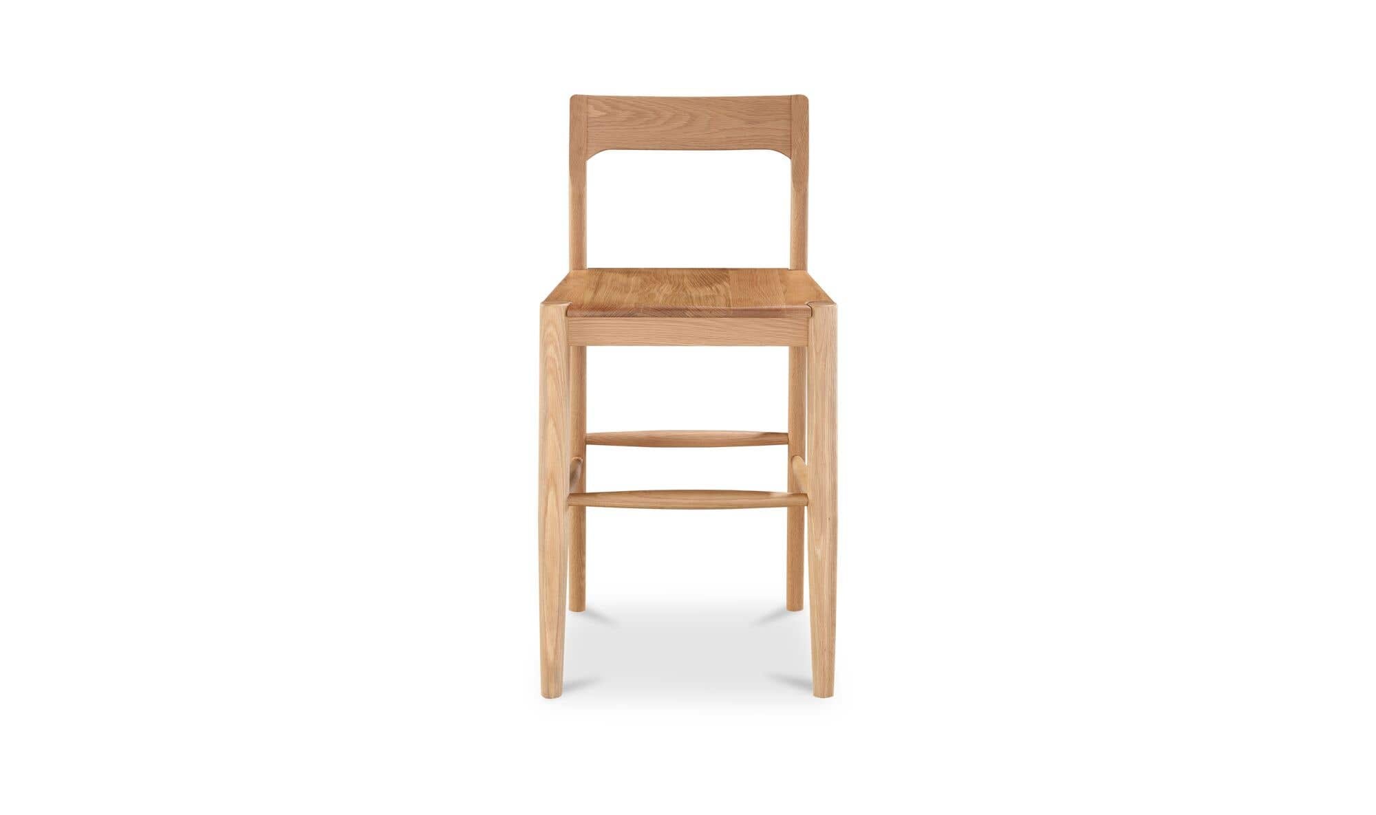 Owing Counter Stool Natural Oak by Moe's Home Collection - view 10