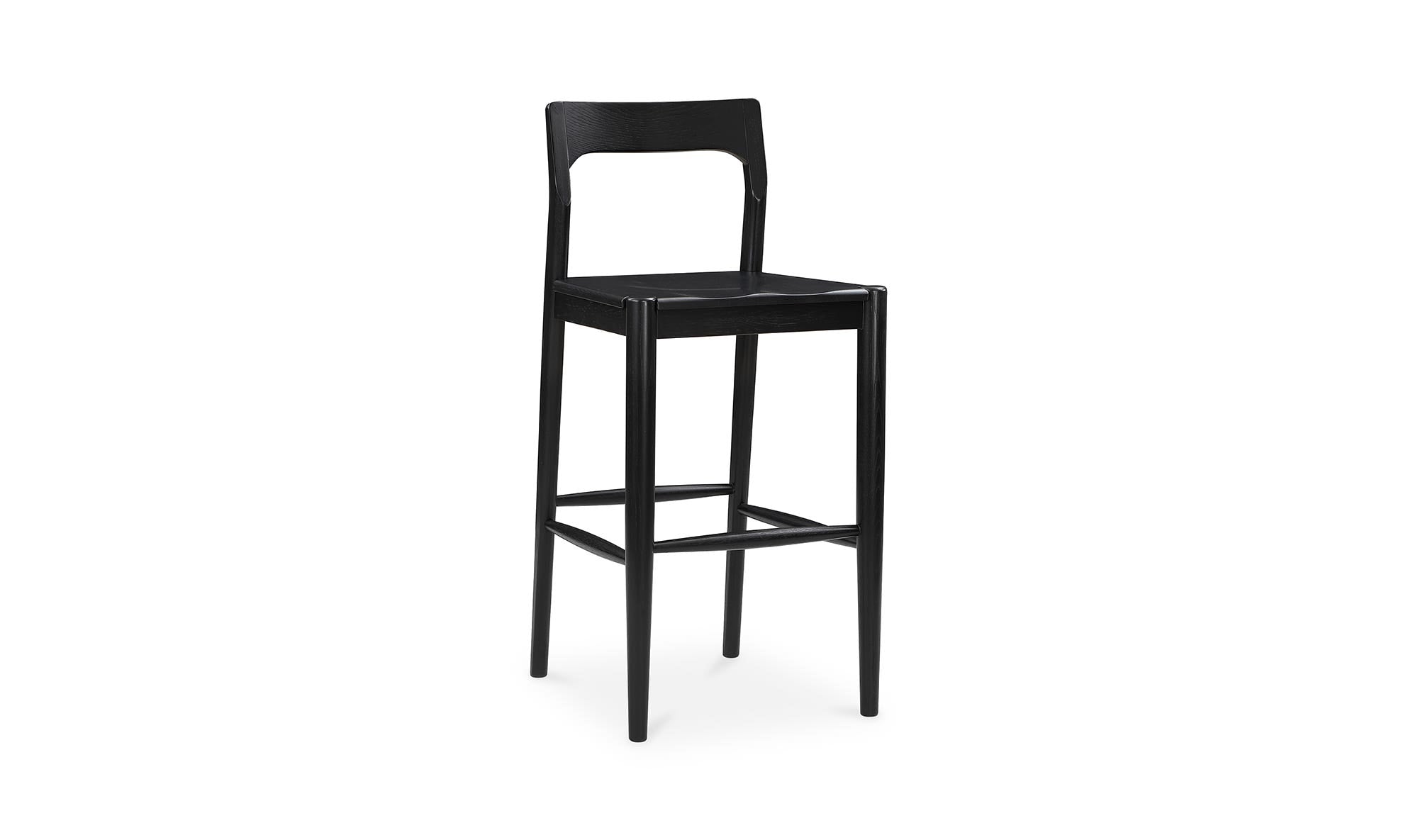 Owing Barstool Black by Moe's Home Collection - view 9