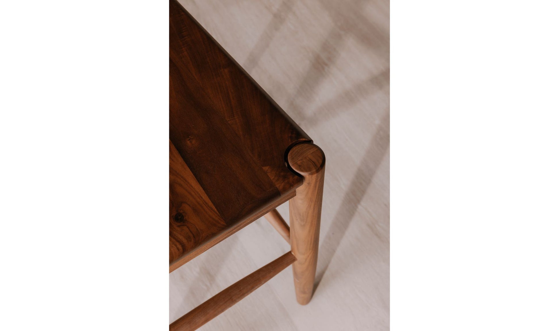 Owing Barstool Walnut Brown by Moe's Home Collection - view 12