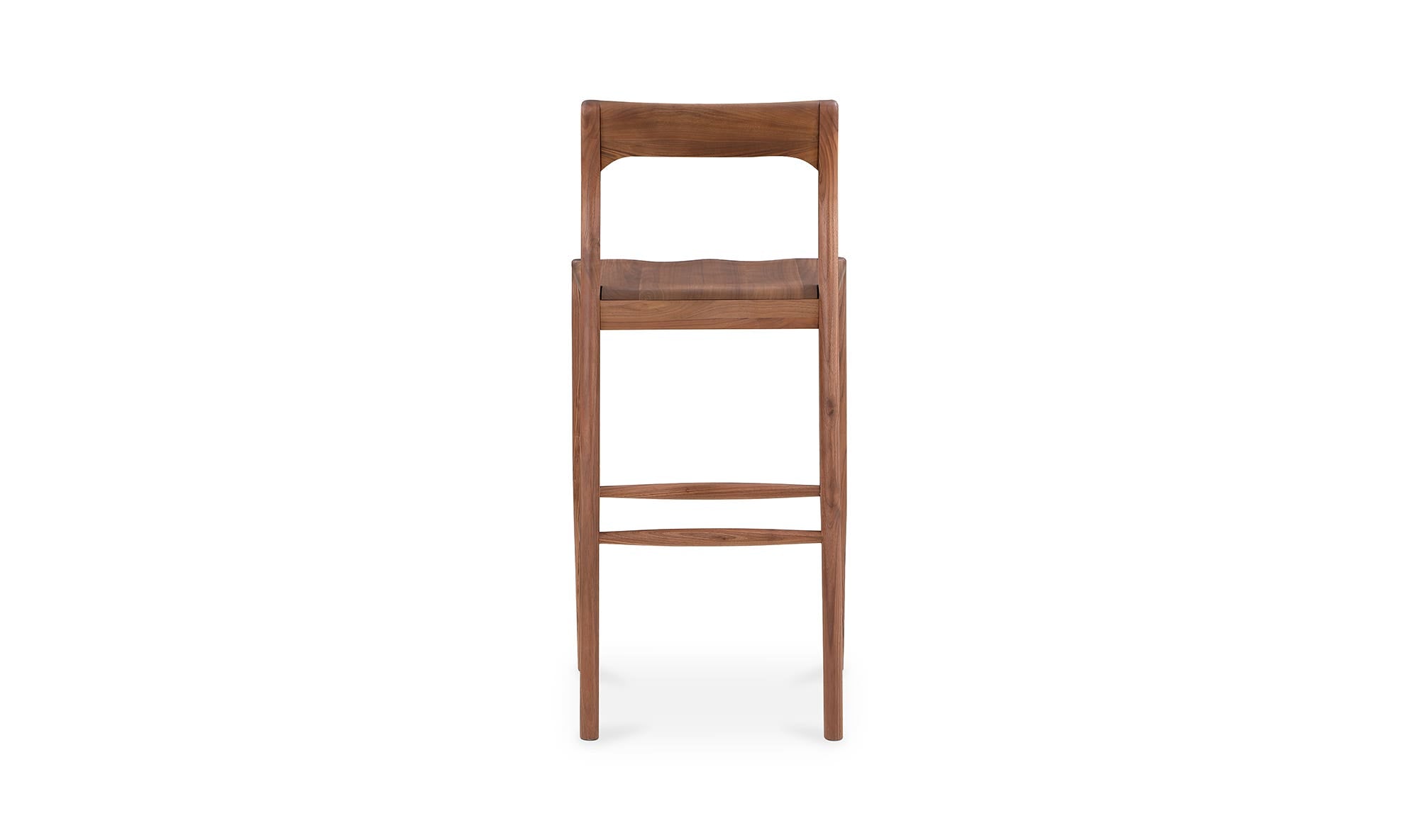 Owing Barstool Walnut Brown by Moe's Home Collection - view 15