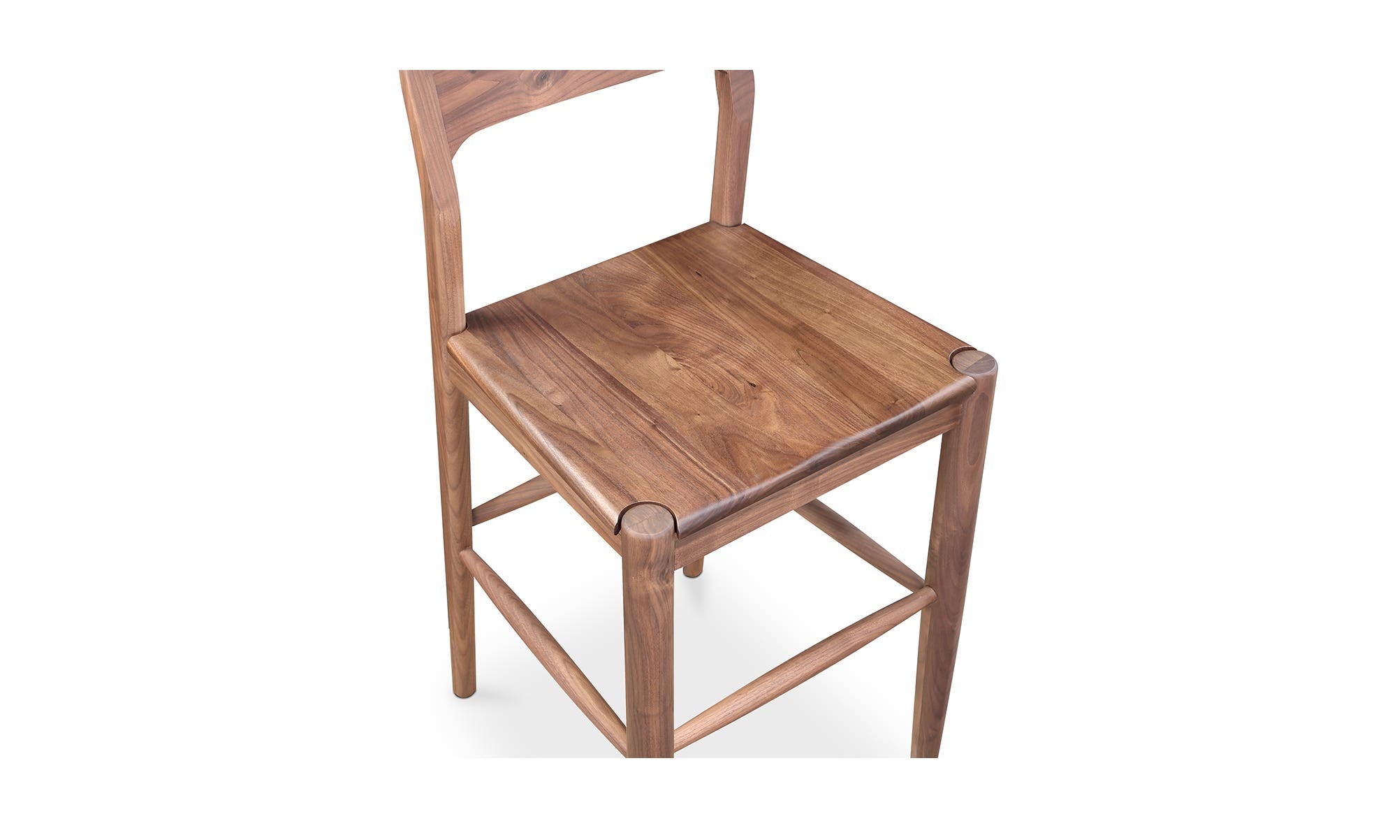Owing Barstool Walnut Brown by Moe's Home Collection - view 16