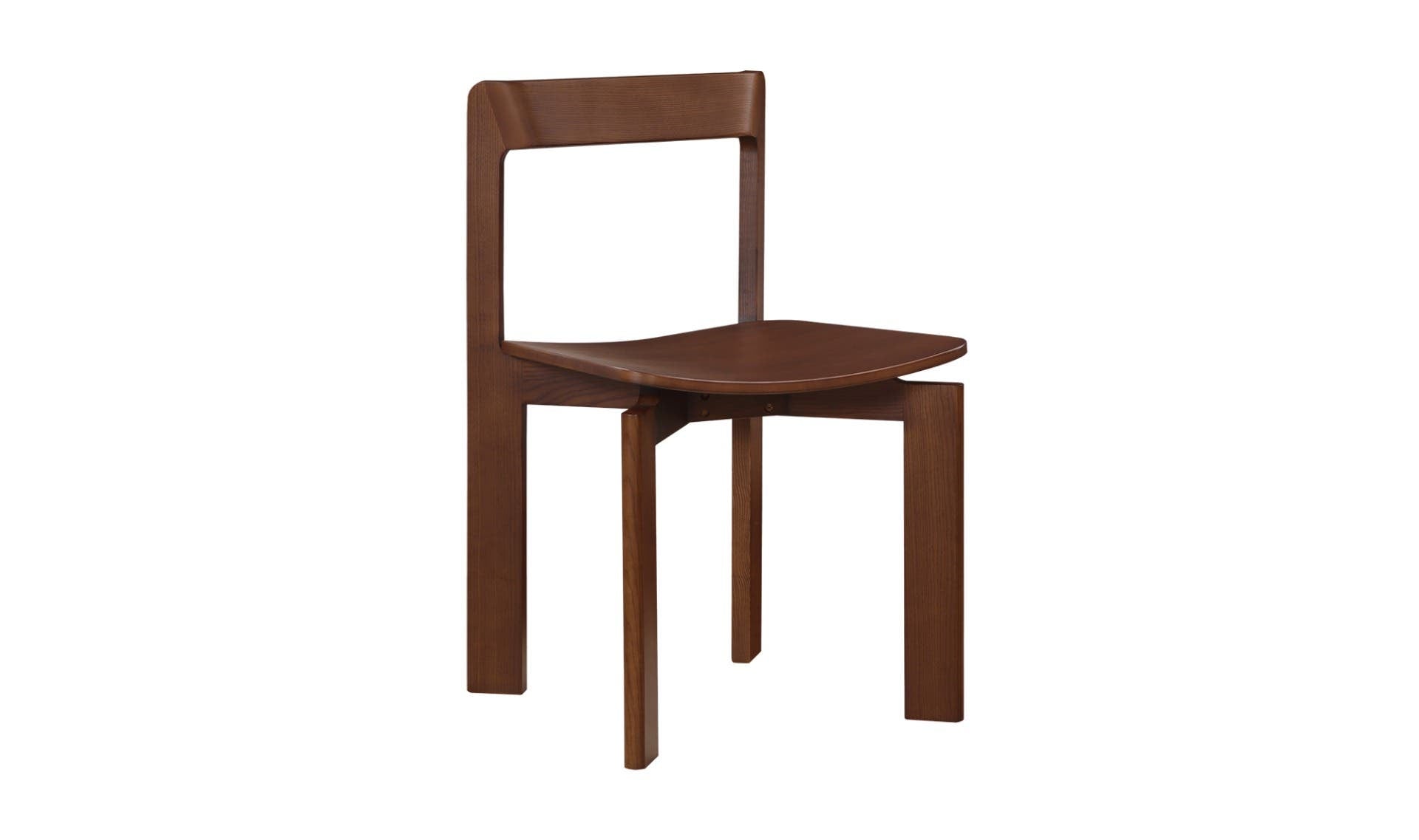 Daifuku Dining Chair Brown – Set Of Two by Moe's Home Collection - view 11