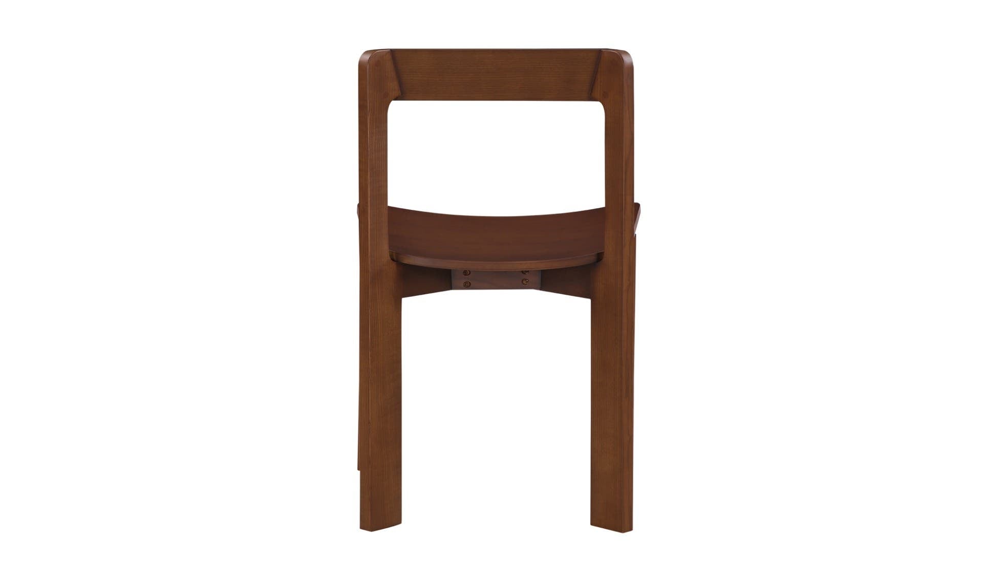 Daifuku Dining Chair Brown – Set Of Two by Moe's Home Collection - view 13