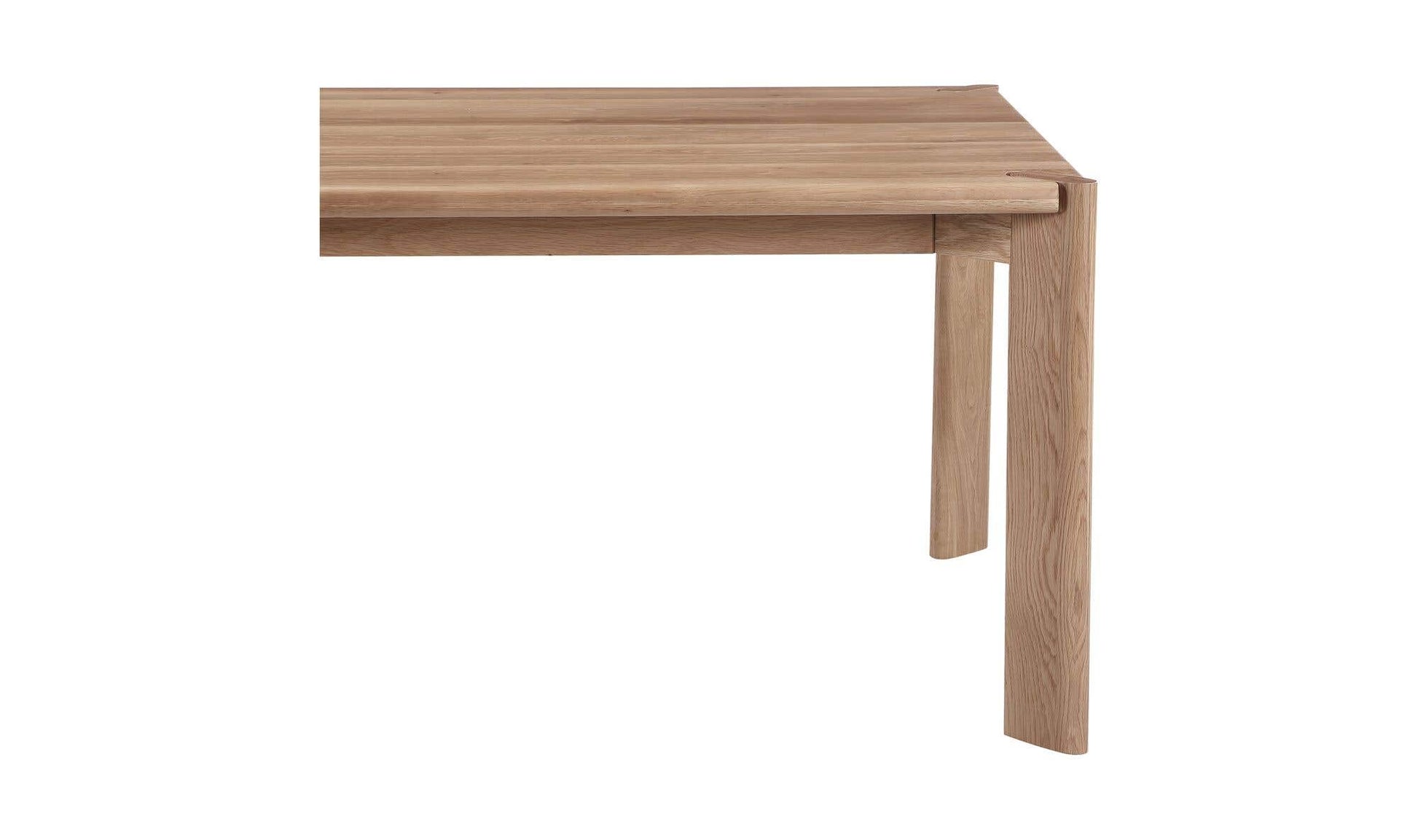 Daifuku Large Dining Table Brushed Natural Oak by Moe's Home Collection - view 8