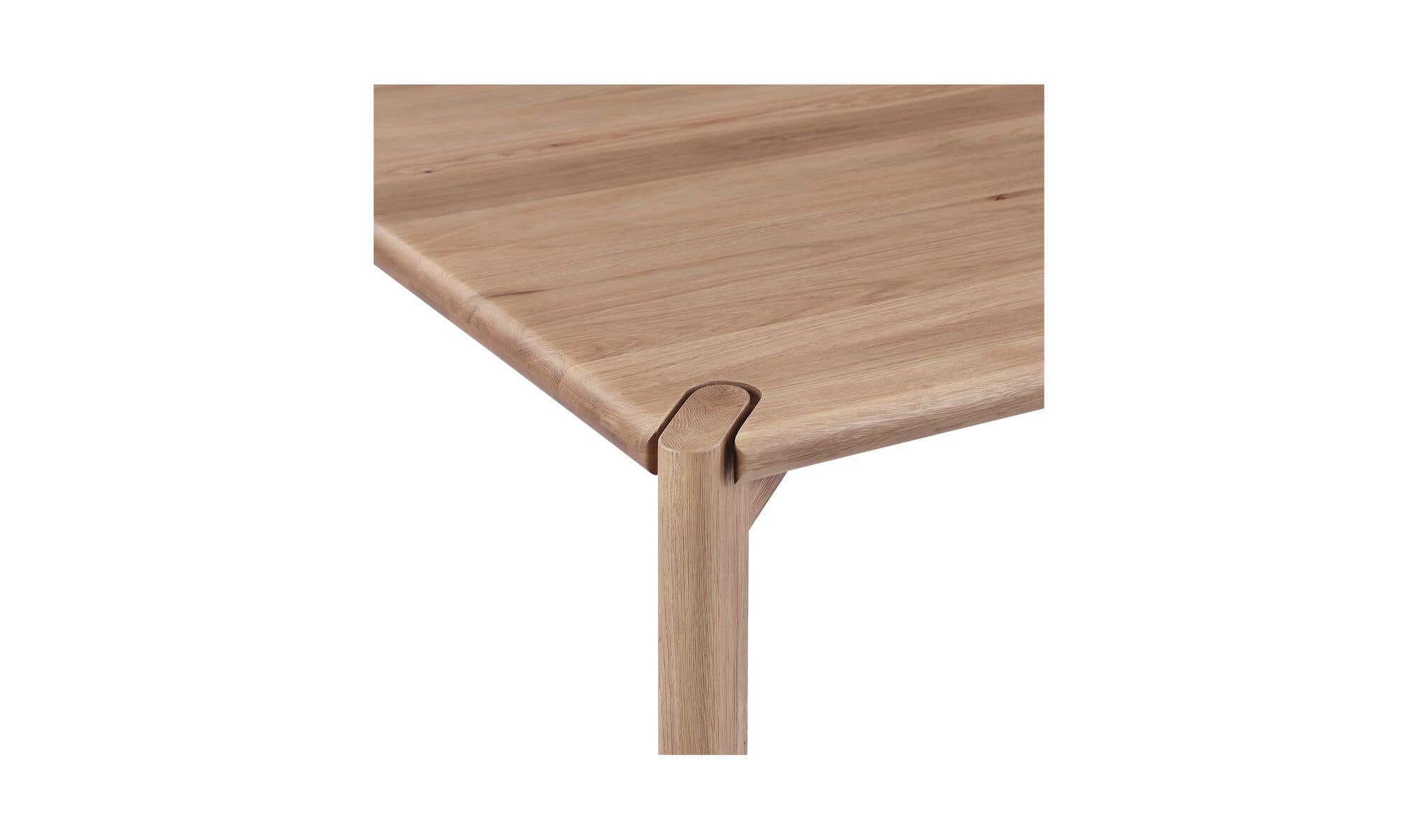 Daifuku Large Dining Table Brushed Natural Oak by Moe's Home Collection - view 9