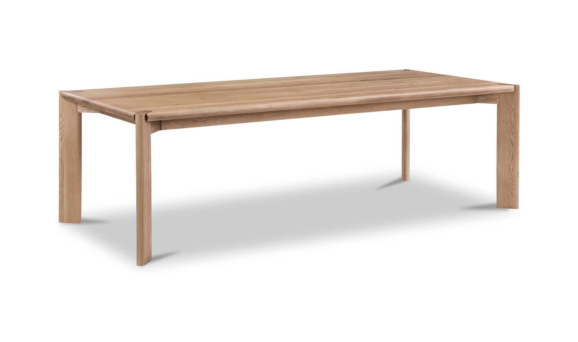 Daifuku Large Dining Table Brushed Natural Oak by Moe's Home Collection - view 6