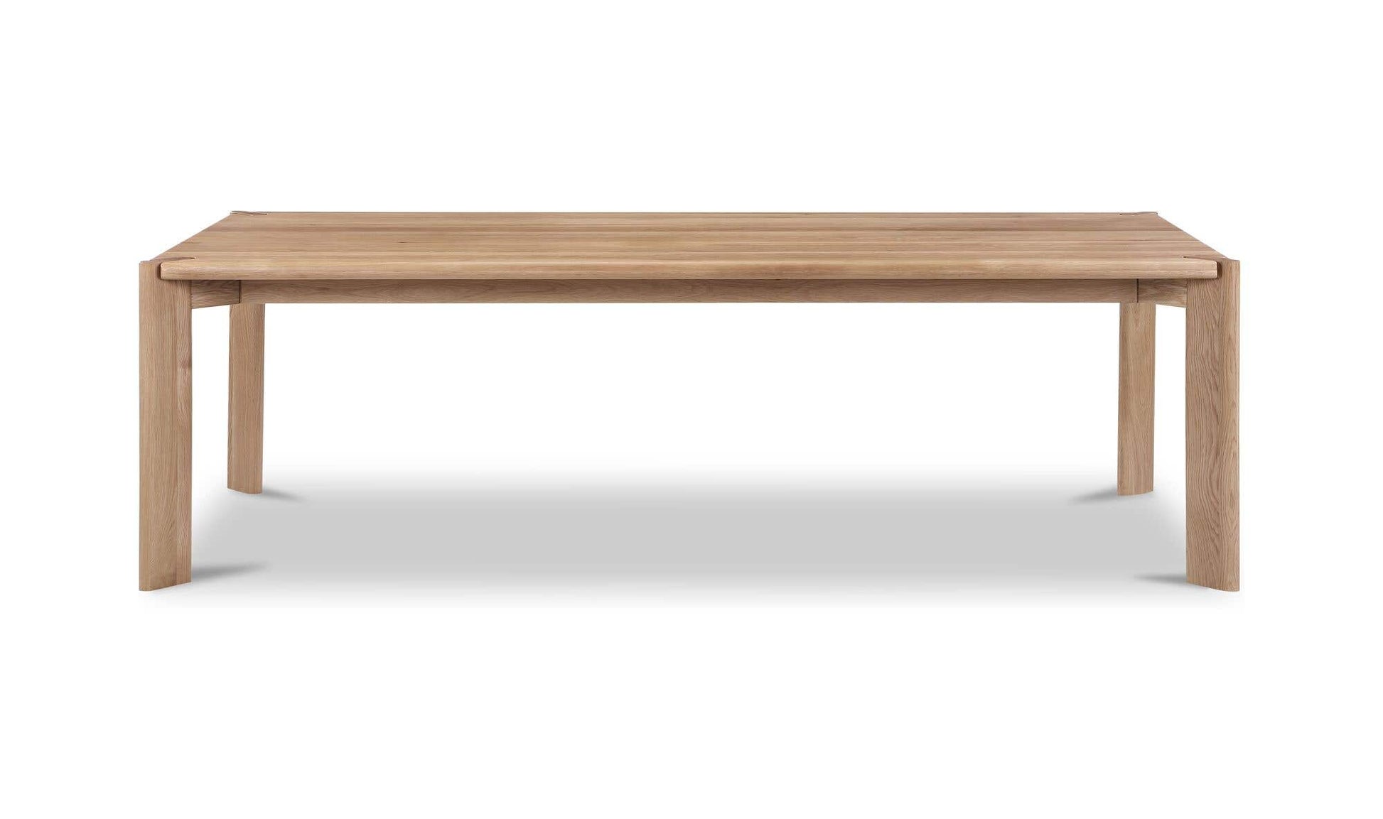 Daifuku Large Dining Table Brushed Natural Oak by Moe's Home Collection - view 4