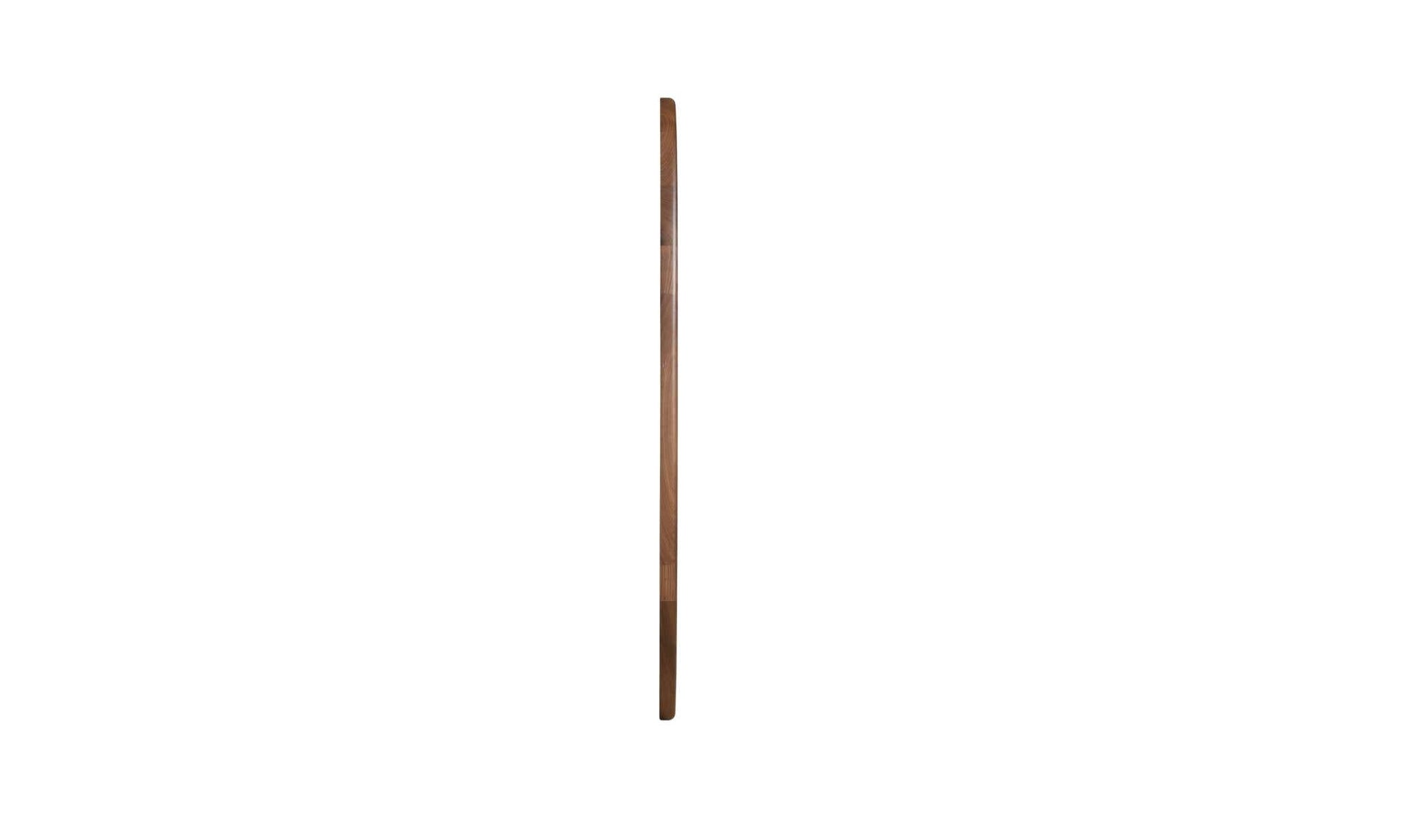 Alcott Oval Mirror Walnut by Moe's Home Collection - view 6