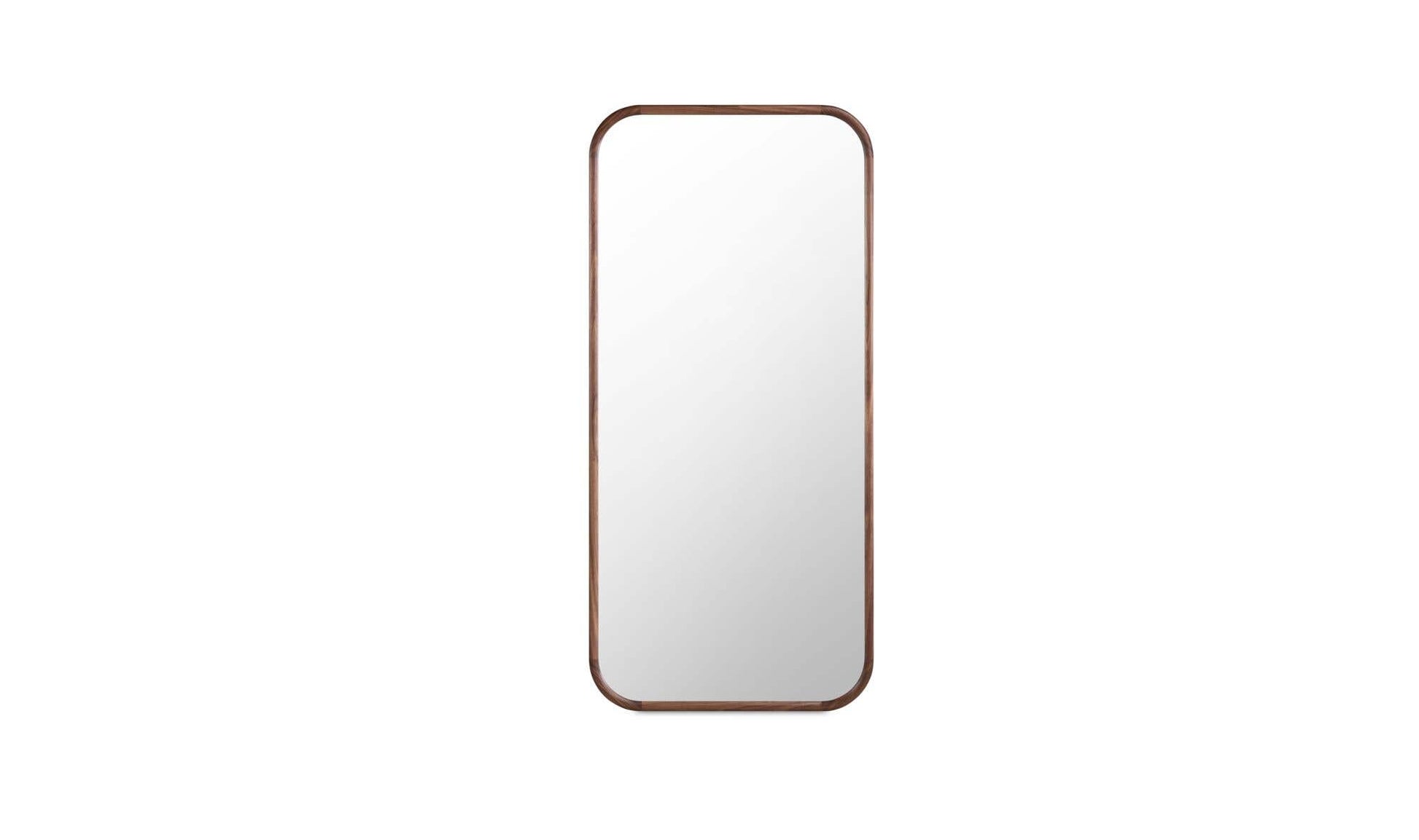 Kai Floor Mirror Walnut by Moe's Home Collection - view 4