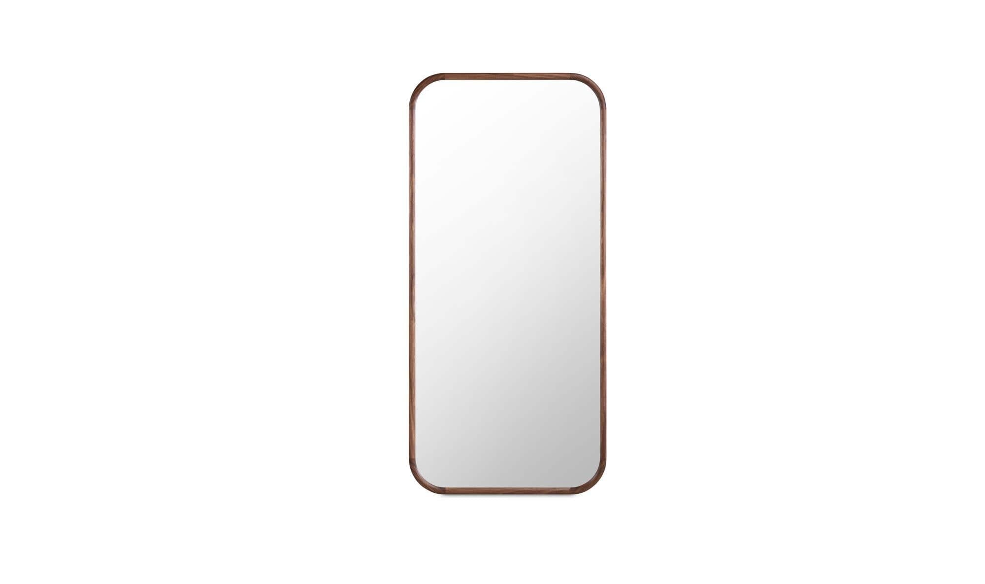 Kai Floor Mirror Walnut by Moe's Home Collection - view 4
