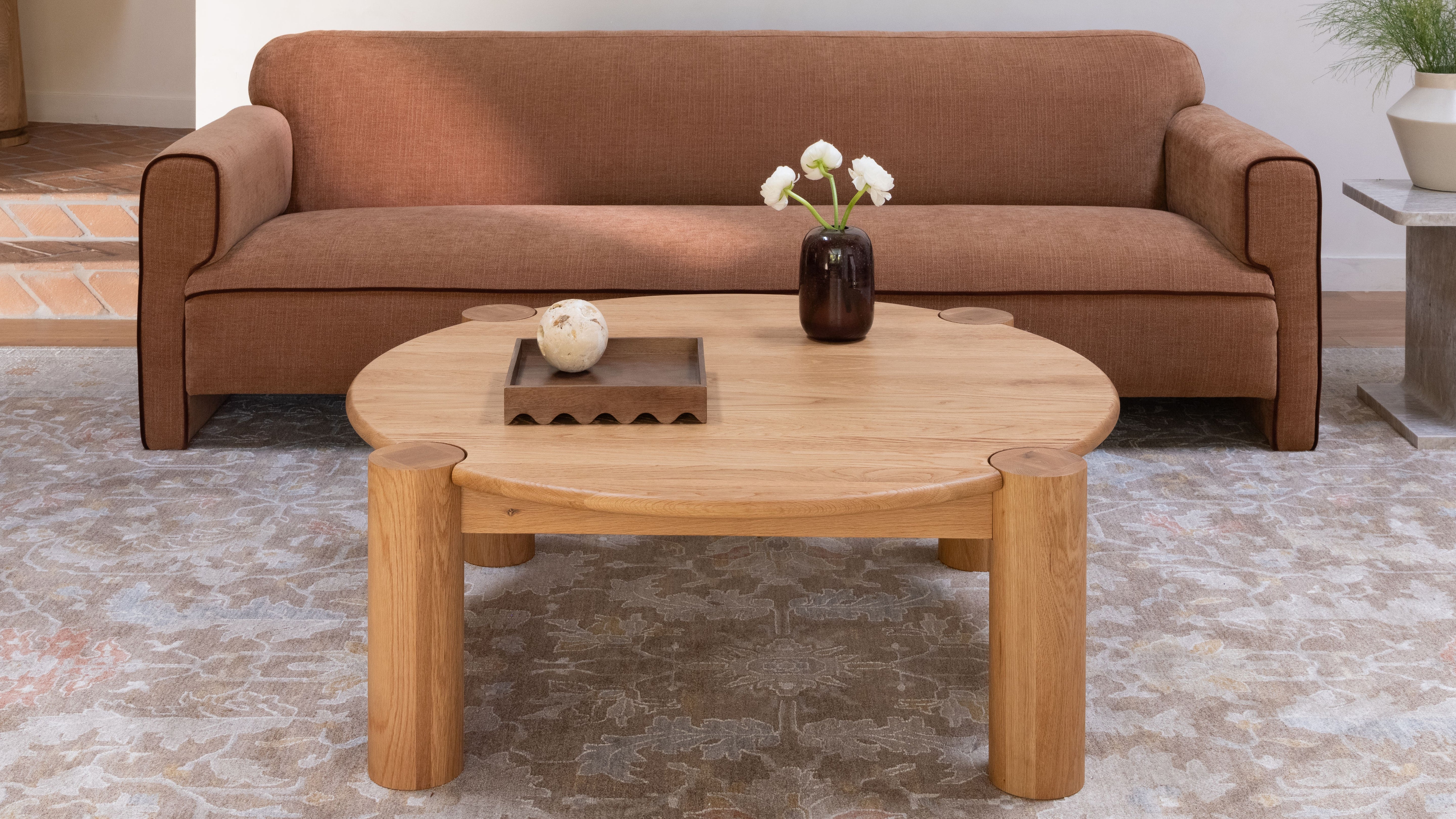 Jack Coffee Table Brushed Natural Oak by Moe's Home Collection - view 6