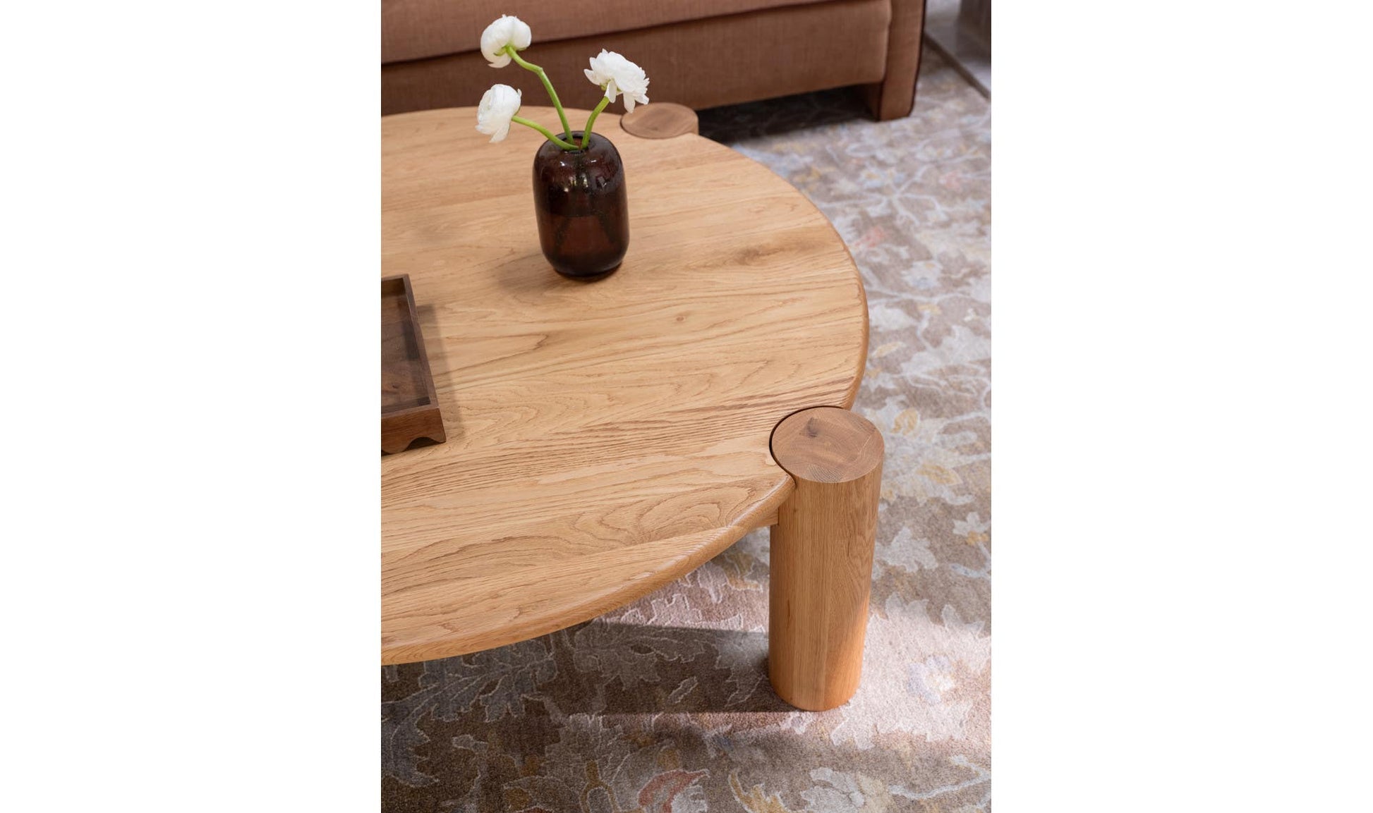 Jack Coffee Table Brushed Natural Oak by Moe's Home Collection - view 9