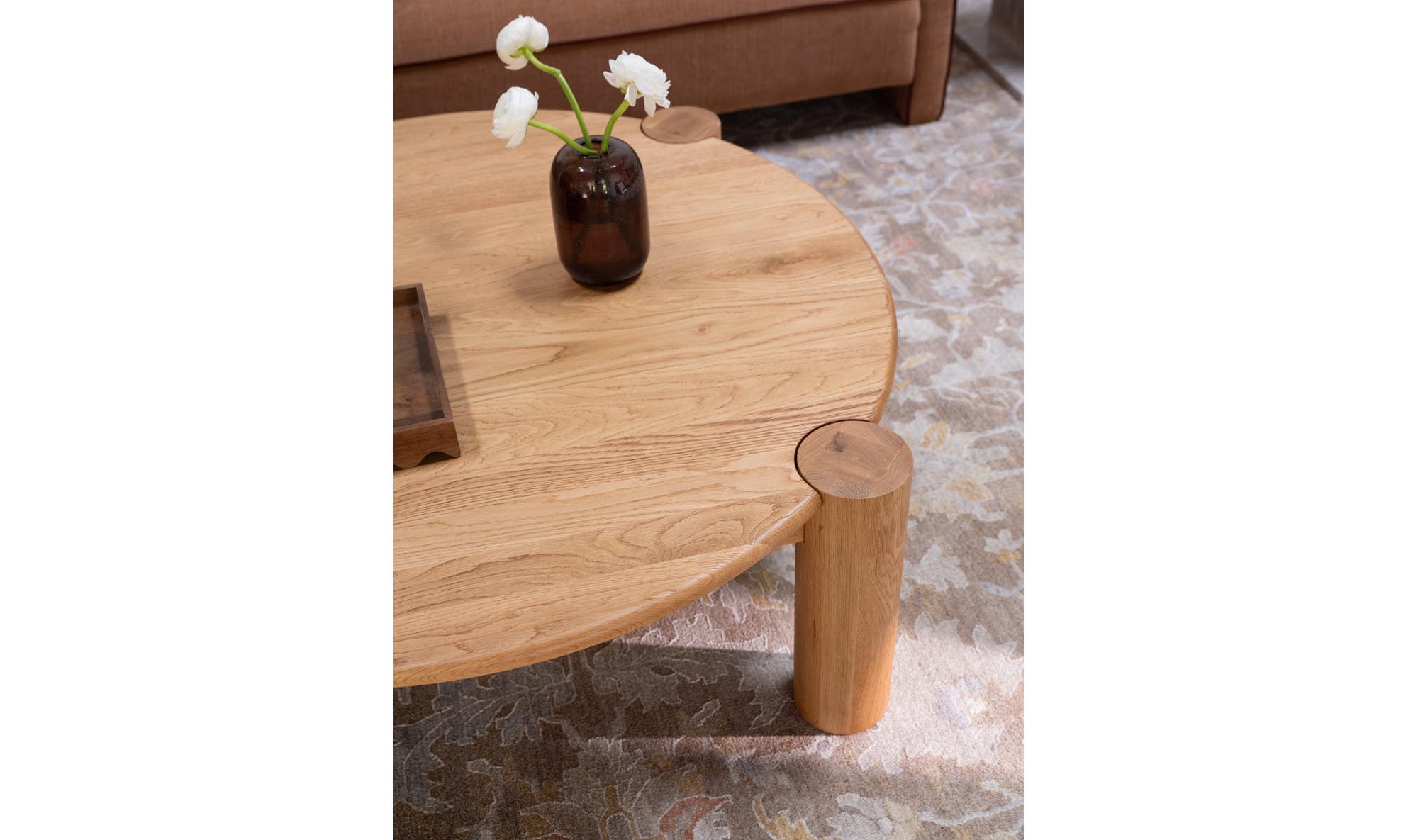 Jack Coffee Table Brushed Natural Oak by Moe's Home Collection - view 9