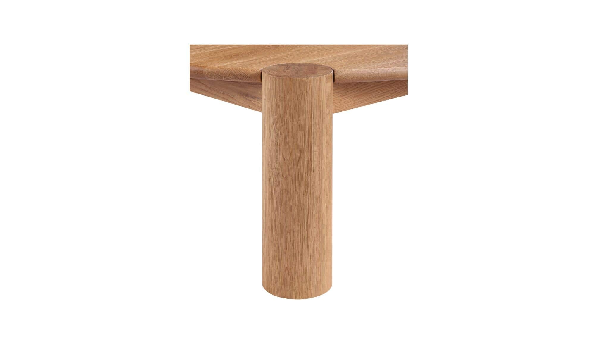 Jack Coffee Table Brushed Natural Oak by Moe's Home Collection - view 12