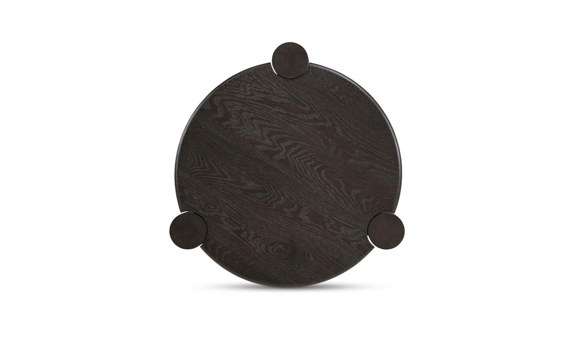 Jack Side Table Brushed Dark Brown by Moe's Home Collection - view 7