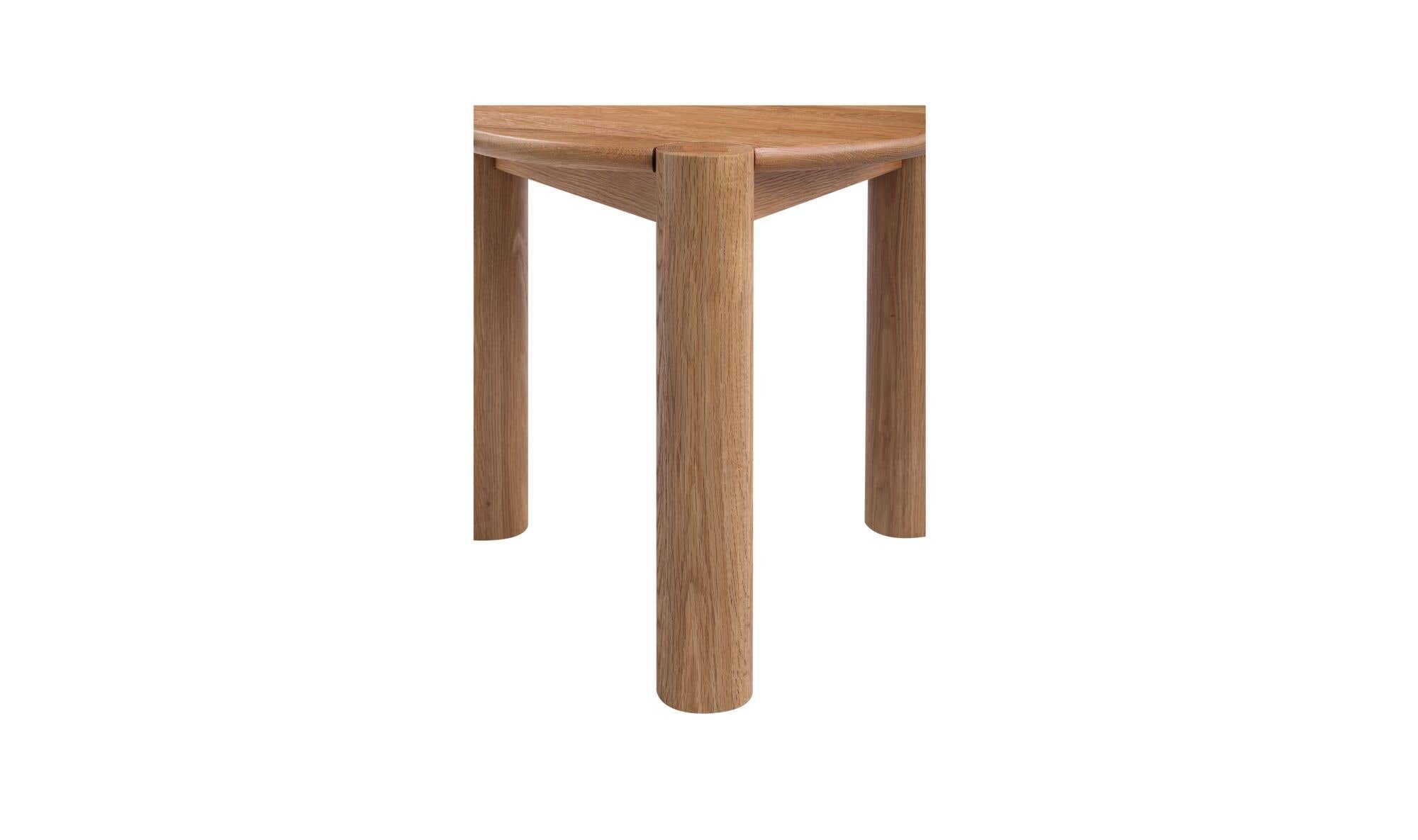 Jack Side Table Brushed Natural Oak by Moe's Home Collection - view 8