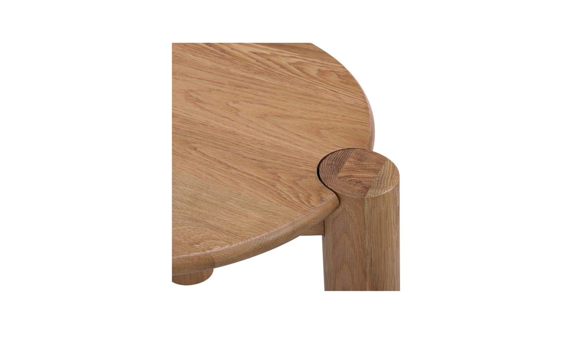 Jack Side Table Brushed Natural Oak by Moe's Home Collection - view 9