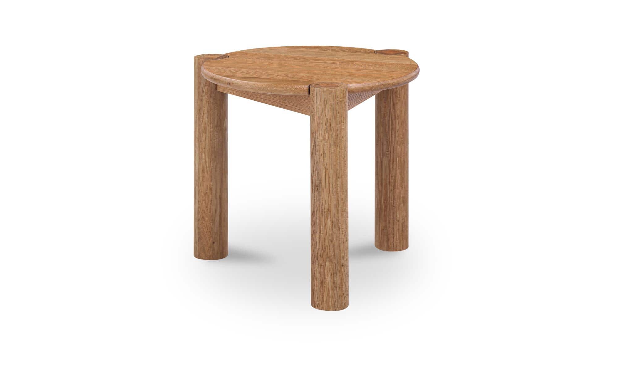 Jack Side Table Brushed Natural Oak by Moe's Home Collection - view 6