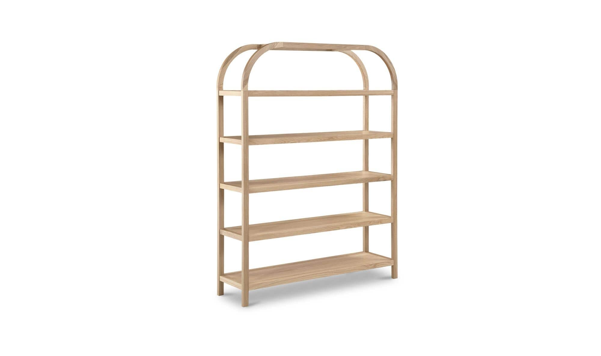 Eero Bookcase Large Natural by Moe's Home Collection - view 6