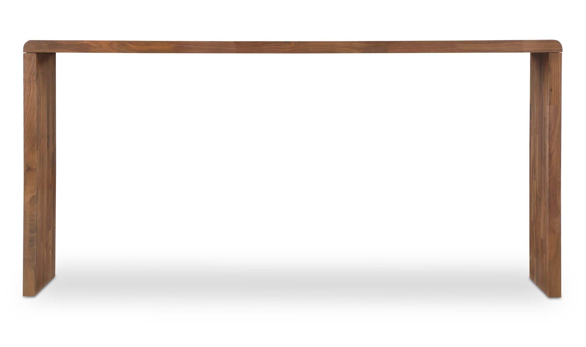 Carrie Counter Table Walnut by Moe's Home Collection - view 7