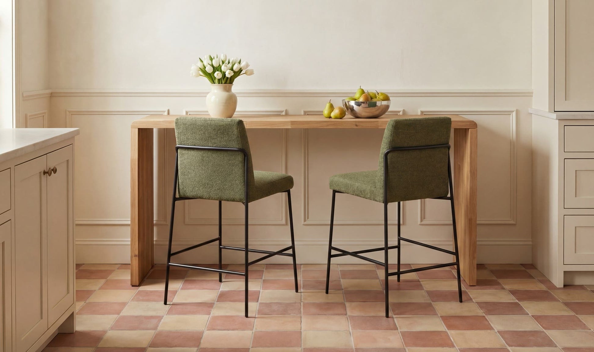 Carrie Counter Table Natural by Moe's Home Collection - view 4