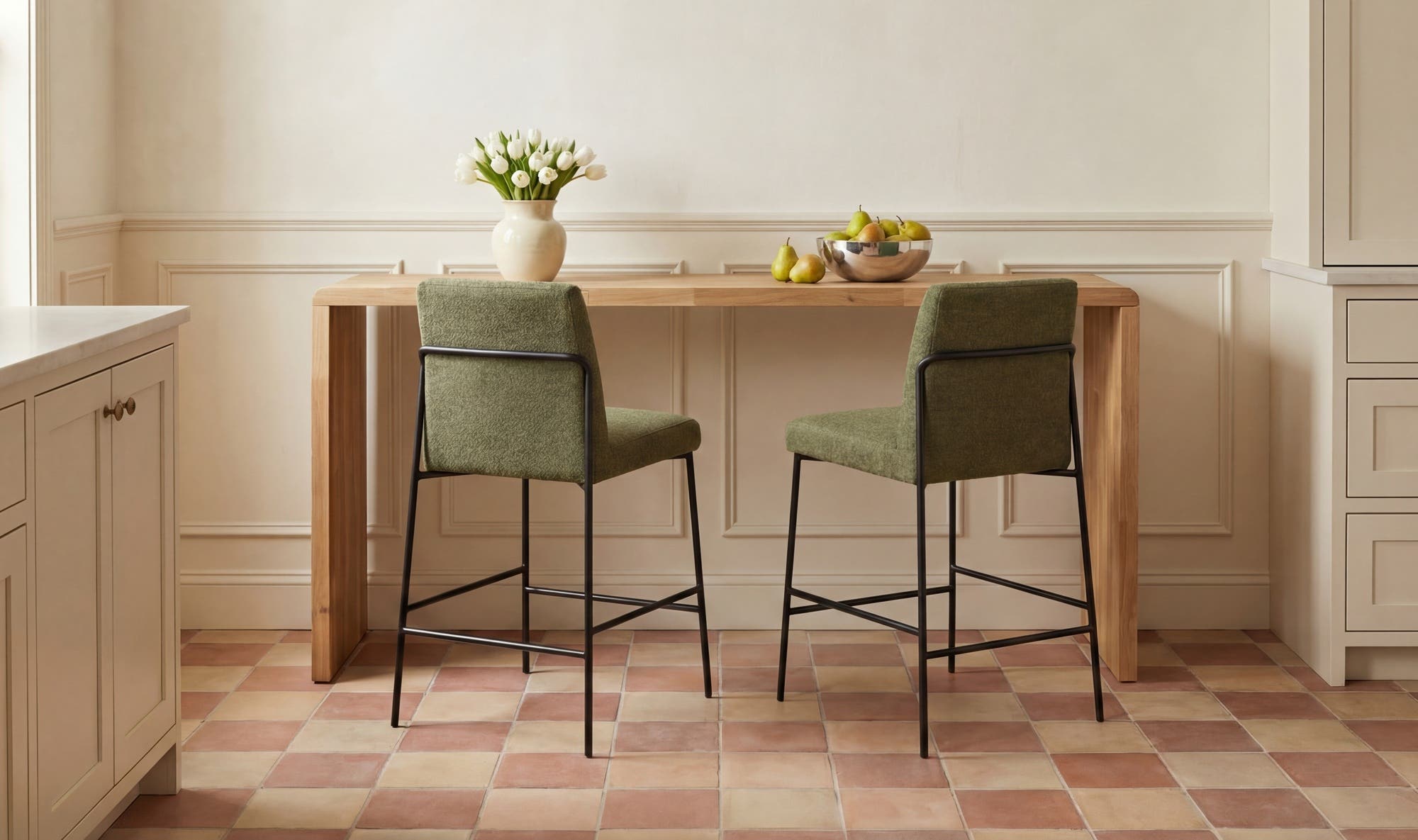 Carrie Counter Table Natural by Moe's Home Collection - view 4