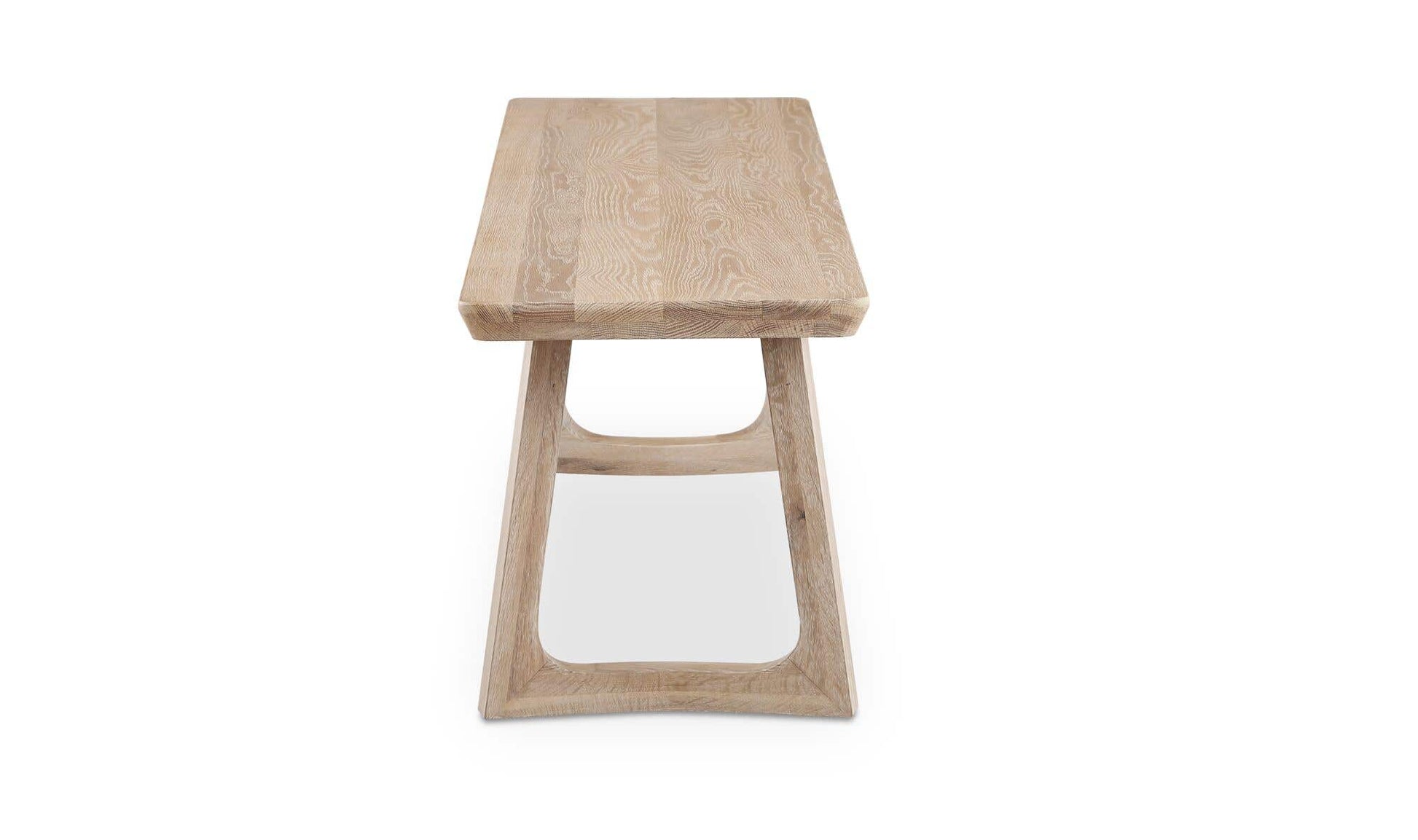 Silas Dining Bench Oak by Moe's Home Collection - view 5