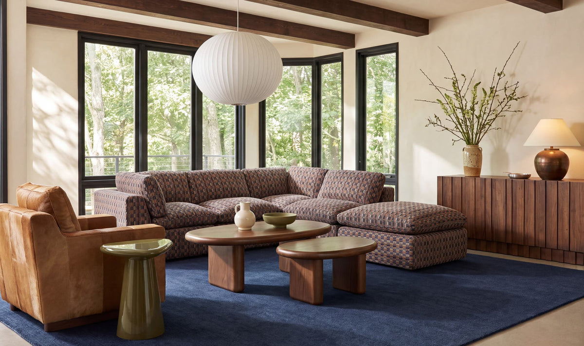 Niels Extra Small Coffee Table Ash Stained Walnut by Moe's Home Collection - view 3