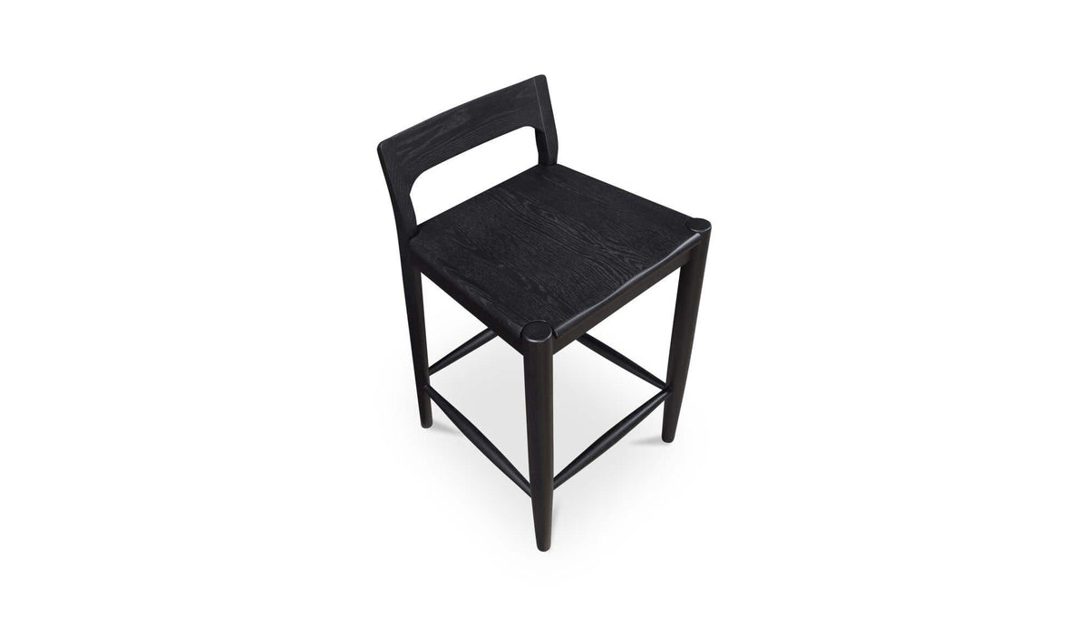 Owing Low Back Counter Stool Black by Moe's Home Collection - view 7