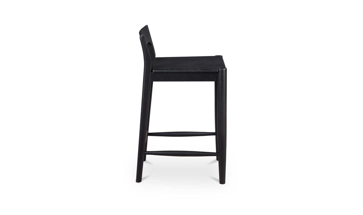 Owing Low Back Counter Stool Black by Moe's Home Collection - view 5