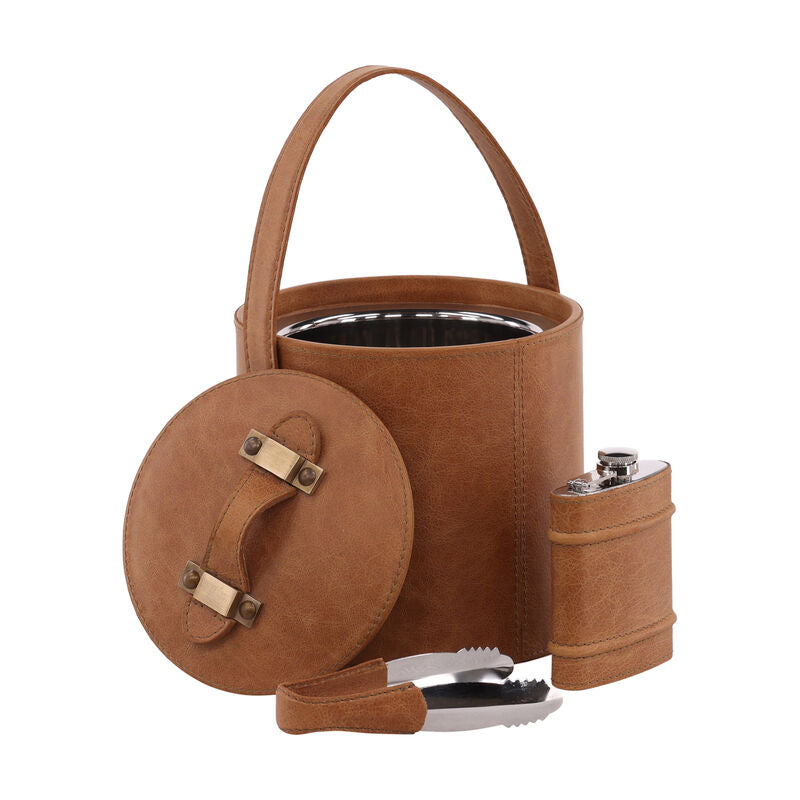 Felix Ice Bucket & Flask Set by Furniture Classics at ZIN Home