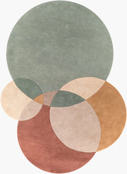 Beck Gray/Tan Handmade Rug - 2' x 3'