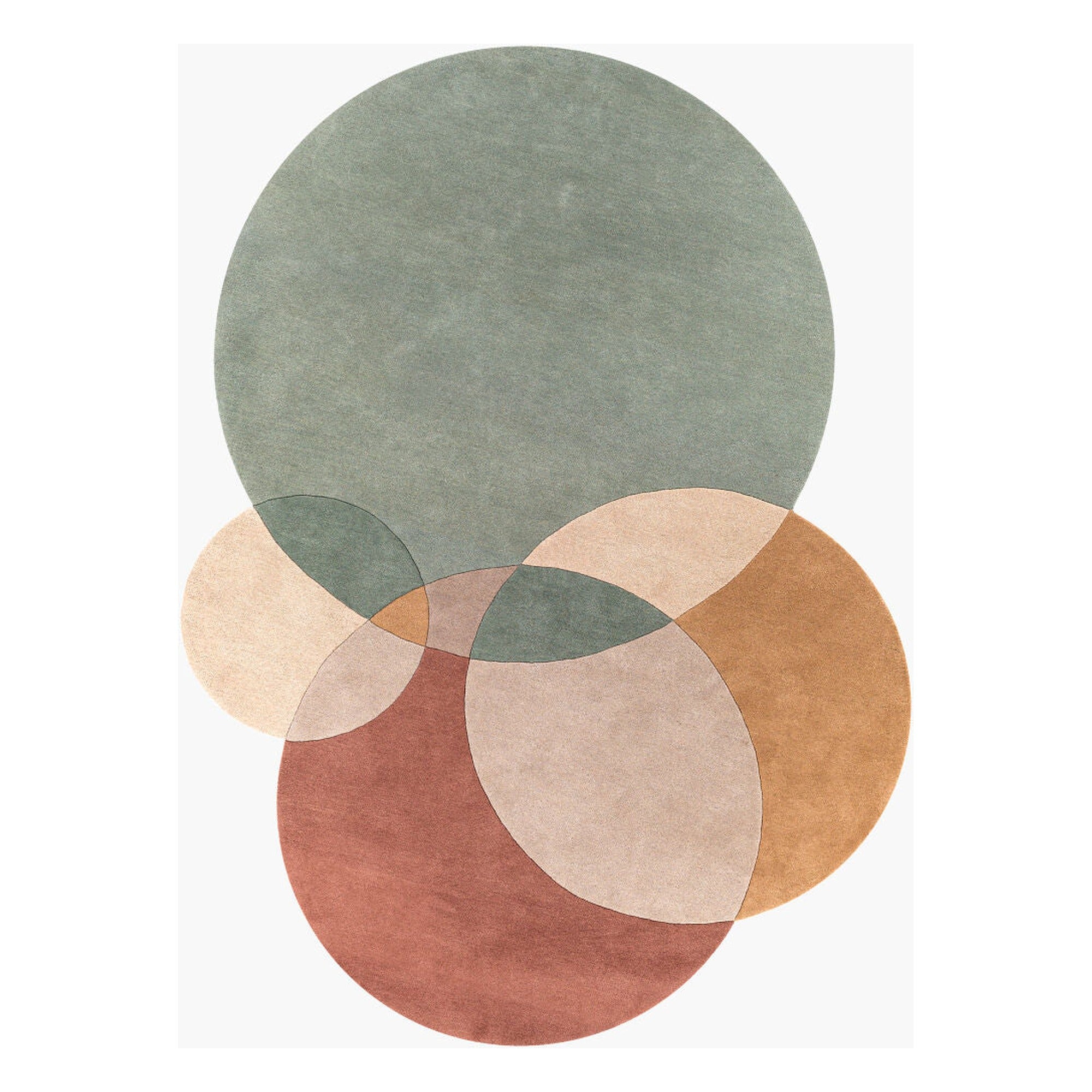 Beck Gray/Tan Handmade Rug - 2' x 3'