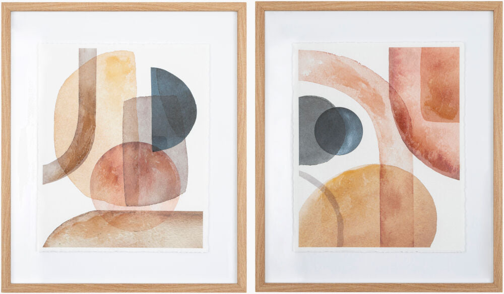 Bosaca Framed Art - 25"H x 21"W x 1"D, 25"H x 21"W x 1"D
