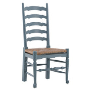 Cornwall English Country Ladderback Egg Blue Side Chairs