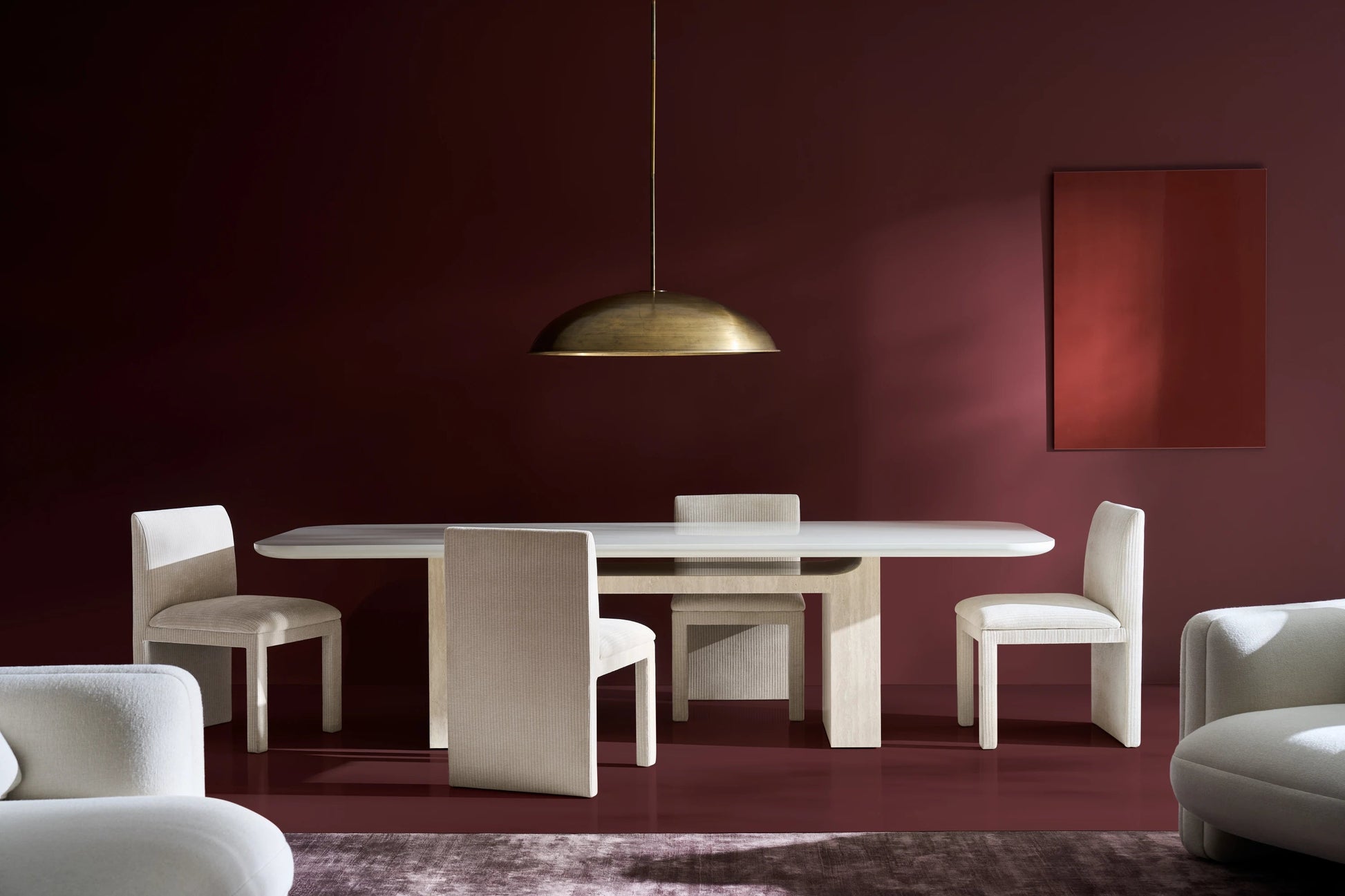 Pinstripe Dining Chair Precipice 20" by Caracole - view 14