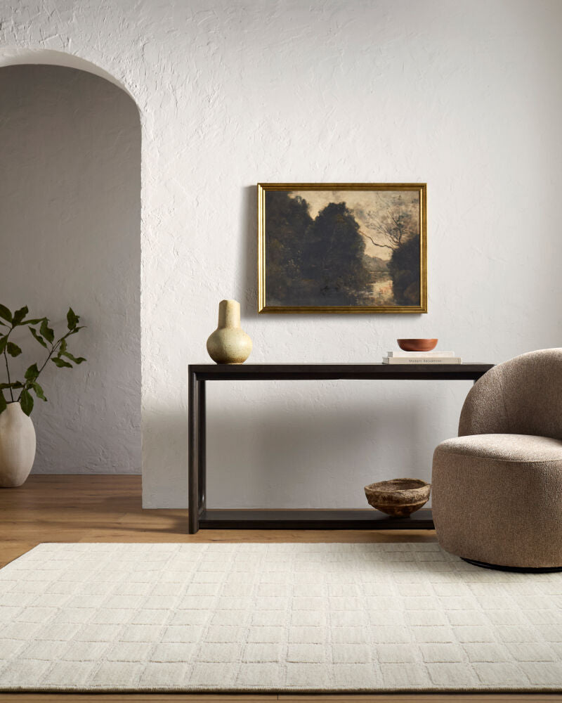Benchcraft Light Beige Handmade Rug - roomscene