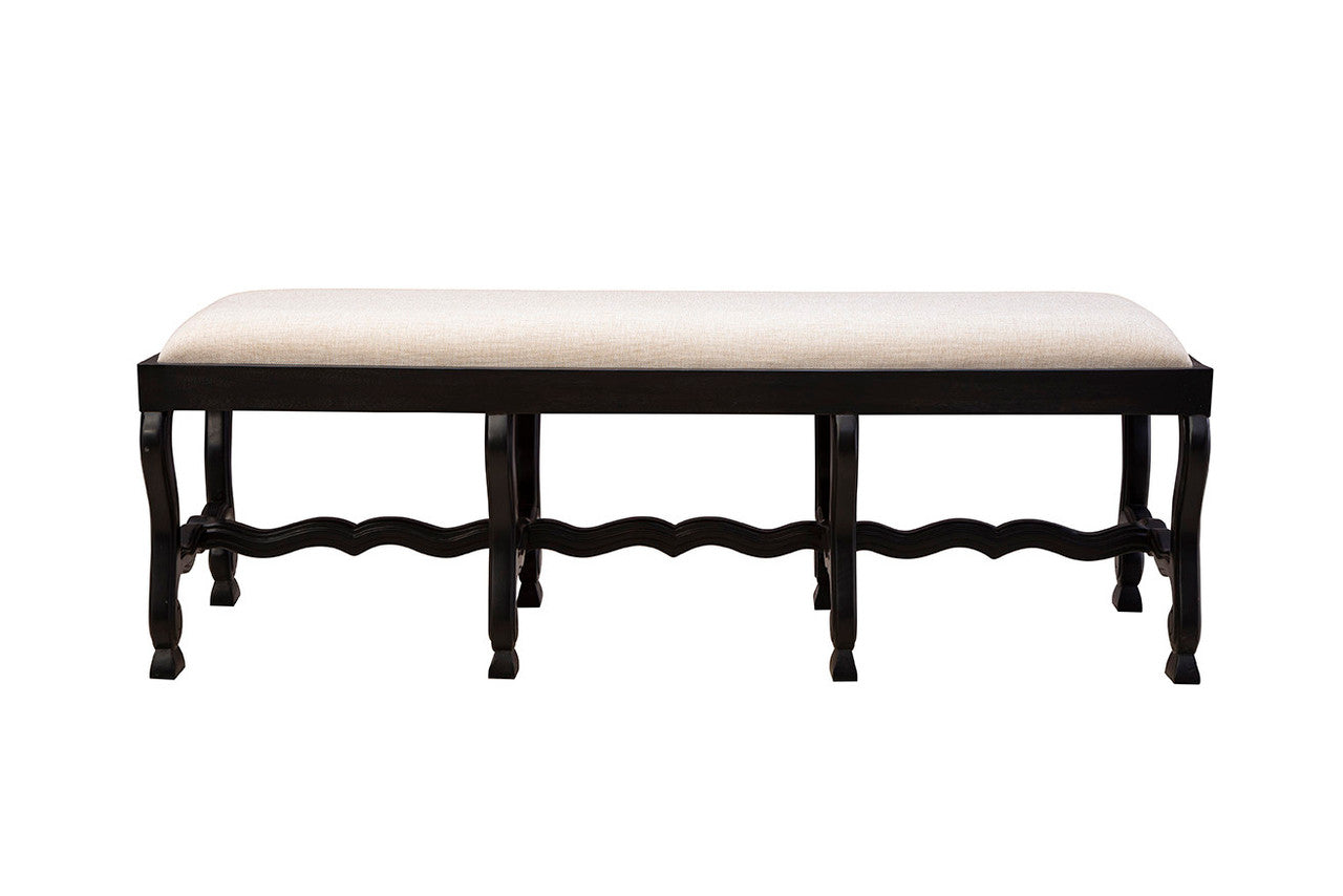 Black Romeo Bench - 59'