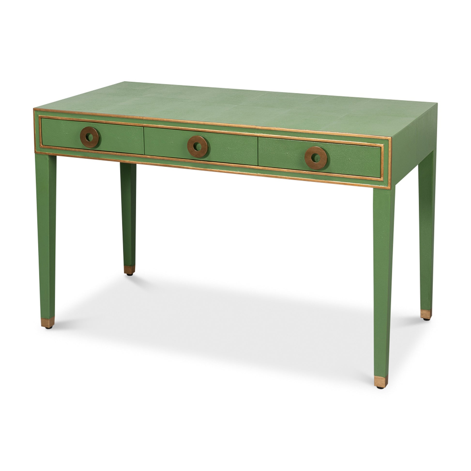Gabriella Shagreen Desk/Table,Watercress by Sarreid Ltd