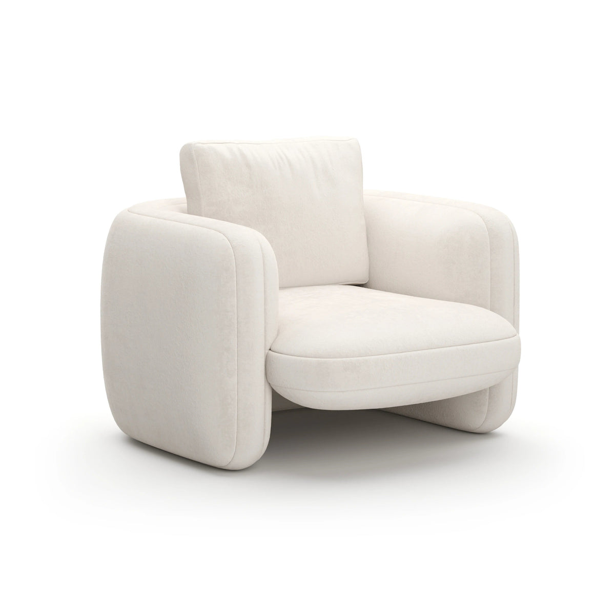 Overlap Accent Chair 43" by Caracole - view 7