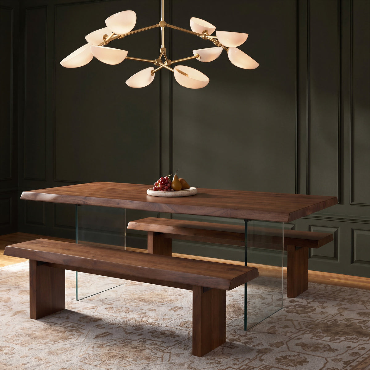 Brooks Bench 65" - Americano Frame by Urbia - detail 6