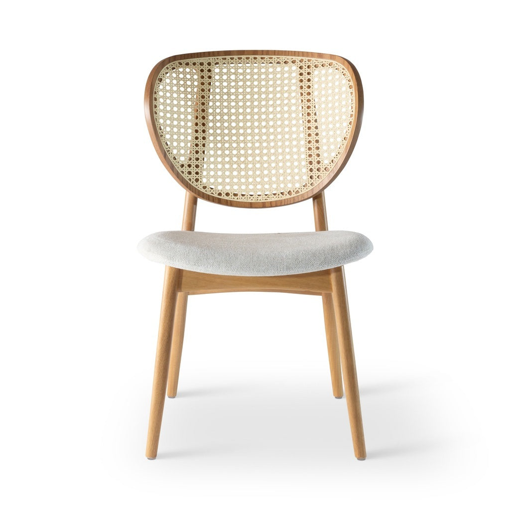 Joelma Dining Chair Damasco, Harvest Natural, Natural Cane by Urbia - product view