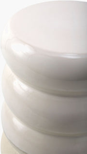 Bizen Garden Stool BIZ-002 - corner