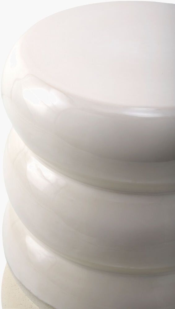 Bizen Garden Stool BIZ-002 - corner